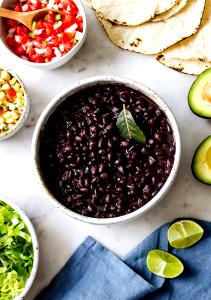 1 serving Bowl with Black Beans