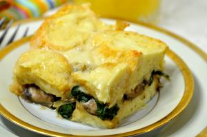 1 Serving Bread Pudding Florentine