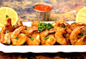 1 serving Breaded Shrimp (Dinner)
