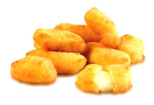 1 Serving Breaded White Cheddar Curds, Natural