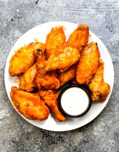 1 serving Breaded Wings (10)