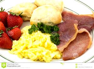 1 serving Breakfast Platter with Ham