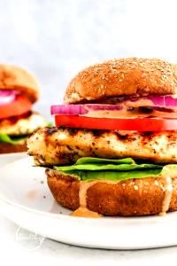 1 Serving Breast Of Chicken Sandwich