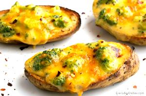 1 serving Broccoli Cheddar Potato Boats (1200)
