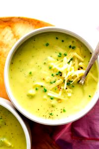 1 Serving Broccoli Soup Prepared