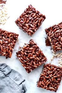 1 Serving Brown Rice Marshmallow Treats - Chocolate