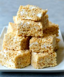 1 Serving Brown Rice Marshmallow Treats - Vanilla