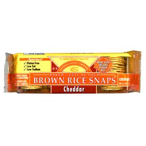 1 Serving Brown Rice Snaps - Cheddar Crackers