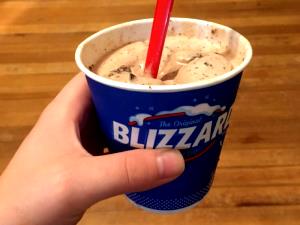 1 serving Brownie Batter Blizzard (Small)