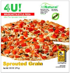 1 Serving Bruschetta Sprouted Whole Wheat Thin Crust Pizza