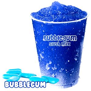 1 Serving Bubble Gum Slush-Large