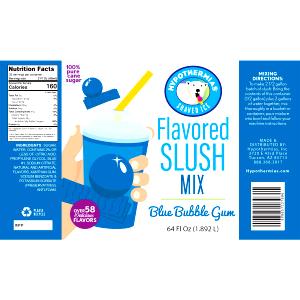 1 Serving Bubble Gum Slush-Medium