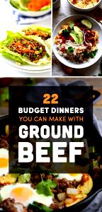 1 Serving Budget Meal Hamburger