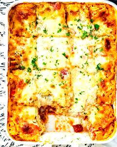 1 serving Buffalo Chicken Lasagna