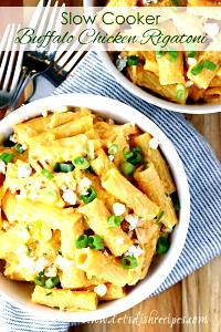 1 serving Buffalo Style Chicken Rigatoni