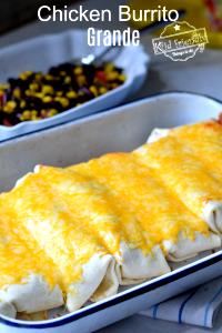 1 Serving Burrito Grande Chicken