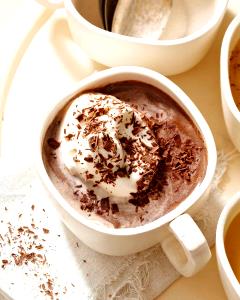 1 Serving Cafe And Cocoa With Whip - Skim Milk - 20 Oz.