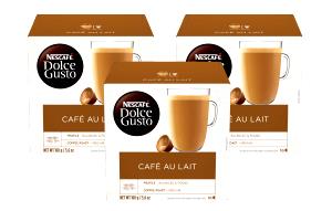 1 Serving Cafe Au Lait - Soy Milk - 16 Oz.