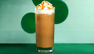 1 Serving Cafe Caramel Frozen Blended Drink