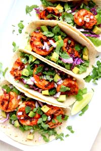 1 serving Cajun Shrimp Tacos