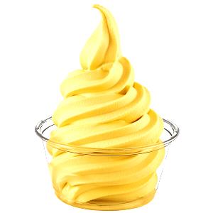 1 Serving Cake Batter Soft Serve - Large