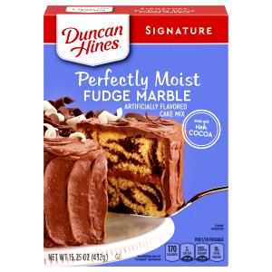1 Serving Cake Mix - Fudge Marble