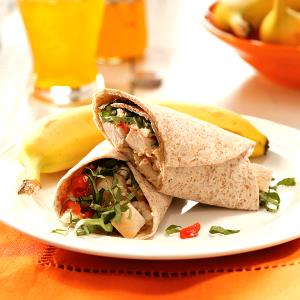 1 Serving California Chicken Wrap