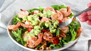 1 serving California Shrimp Salad without Dressing (Regular)