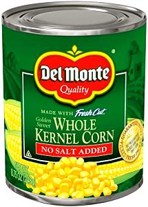 1 Serving Canned Golden Sweet Corn - Whole Kernel