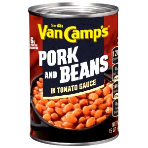 1 Serving Canned Pork And Beans With Tomato Sauce