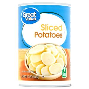 1 Serving Canned Potatoes - Sliced