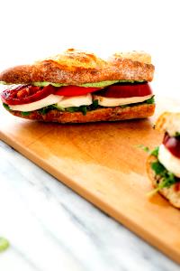 1 Serving Caprese Sandwich