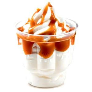 1 serving Caramel YoCream Sundae