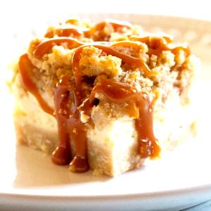 1 serving Carmel Apple Cheesecake