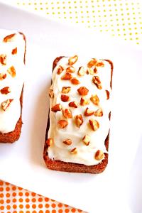 1 Serving Carrot Cake Mini Loaf With Nuts