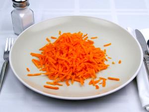 1 Serving Carrots, Shredded