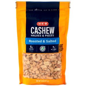 1 Serving Cashew Halves And Pieces