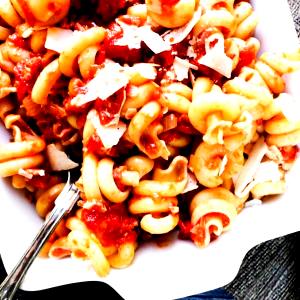 1 serving Cavatappi Amatriciana
