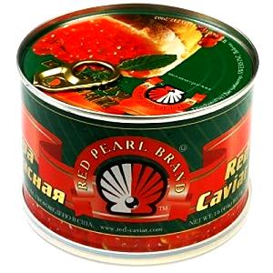 1 Serving Caviar, Red Salmon