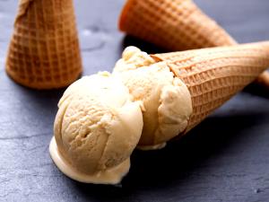 1 Serving Ice Cream Cones Sugar
