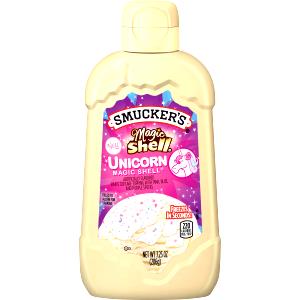 1 Serving Ice Cream Topping, Magic Shell, Cupcake