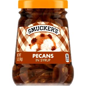 1 Serving Ice Cream Topping, Pecans In Syrup