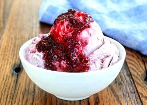 1 Serving Ice Cream Topping, Triple Berry