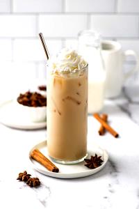 1 Serving Iced Chai Tea Latte, Junior - 2% Milk