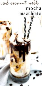 1 Serving Iced Coconut Almond Mocha Chocolate Milk 12Oz