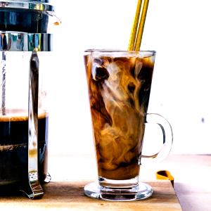 1 Serving Iced French Roast Coffee - Large