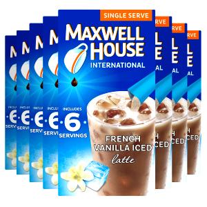 1 Serving Iced French Vanilla Coffee - Medium