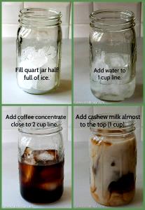 1 Serving Iced Non Fat Latte