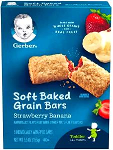 1 Serving Cereal Bars - Strawberry/Banana