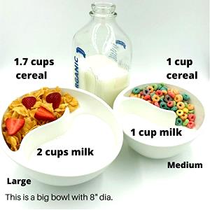 1 Serving Cereal (Milk)
